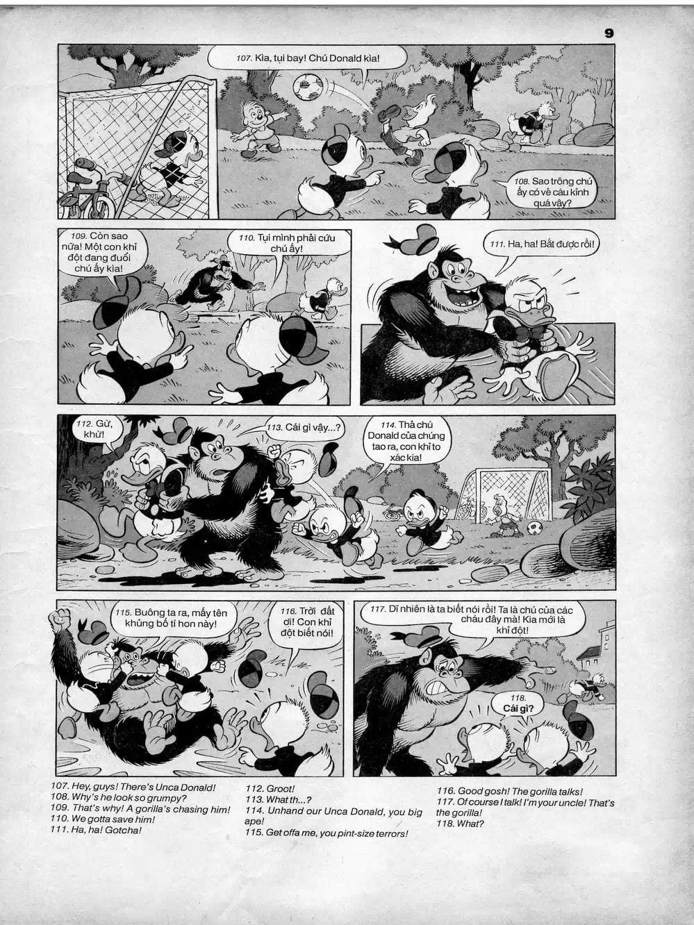 Truyện Tranh Donald Và Bạn Hữu trang 2