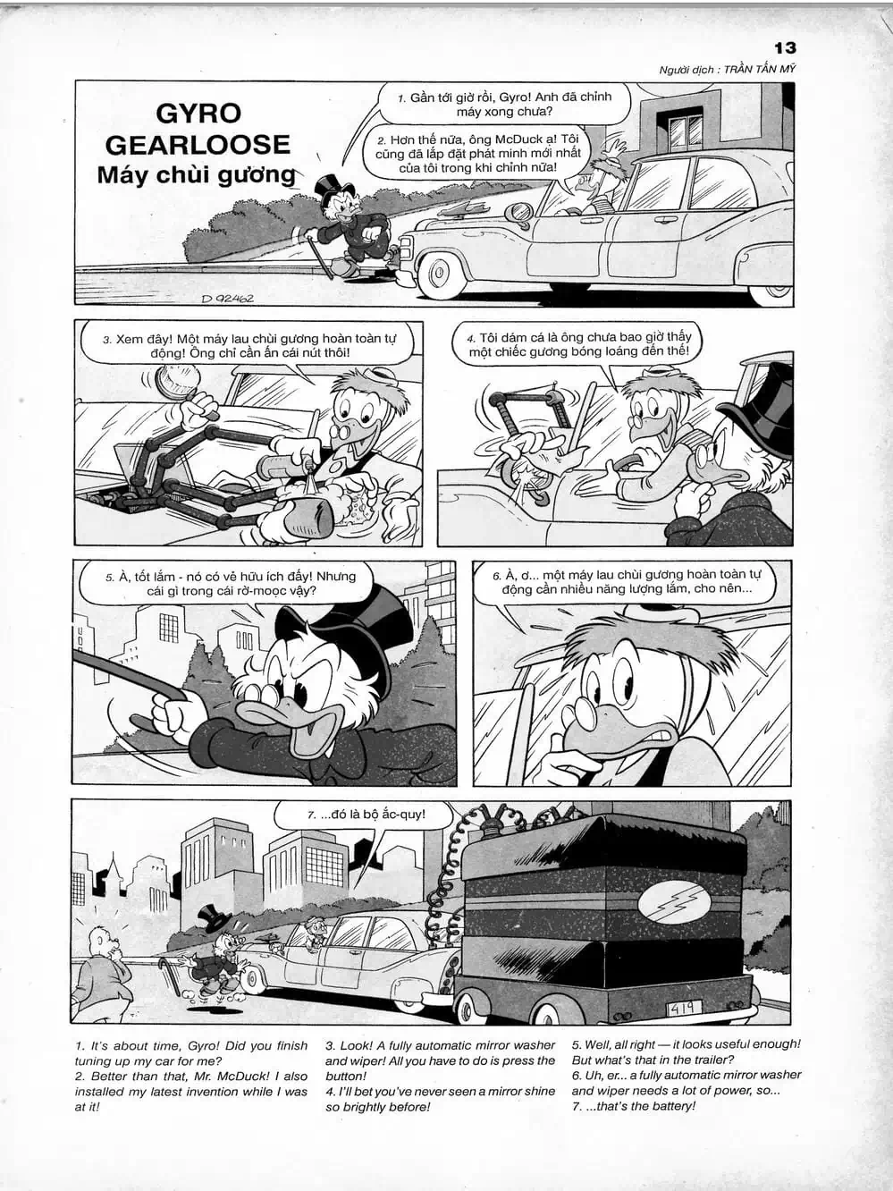 Truyện Tranh Donald Và Bạn Hữu trang 2