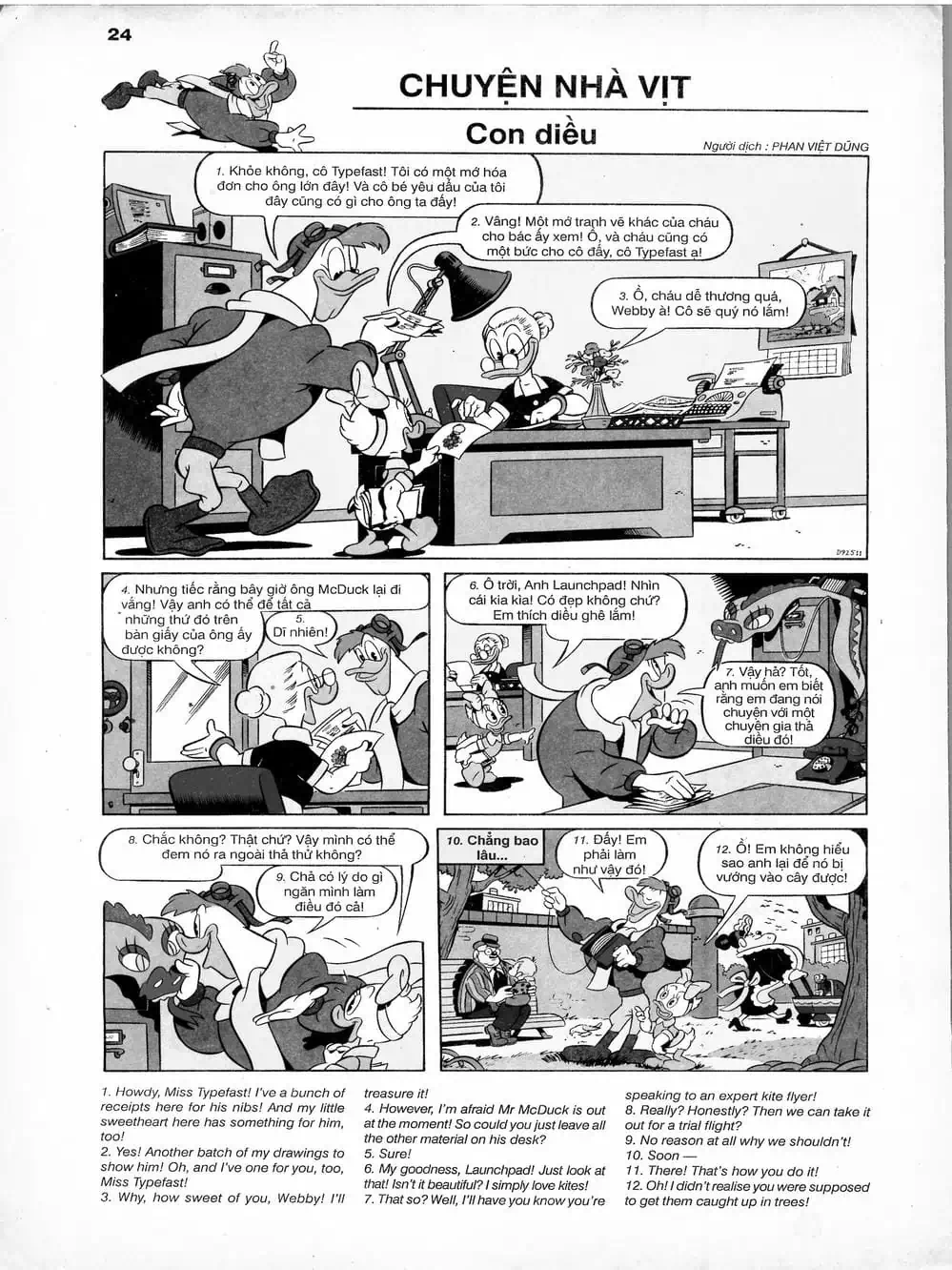 Truyện Tranh Donald Và Bạn Hữu trang 2