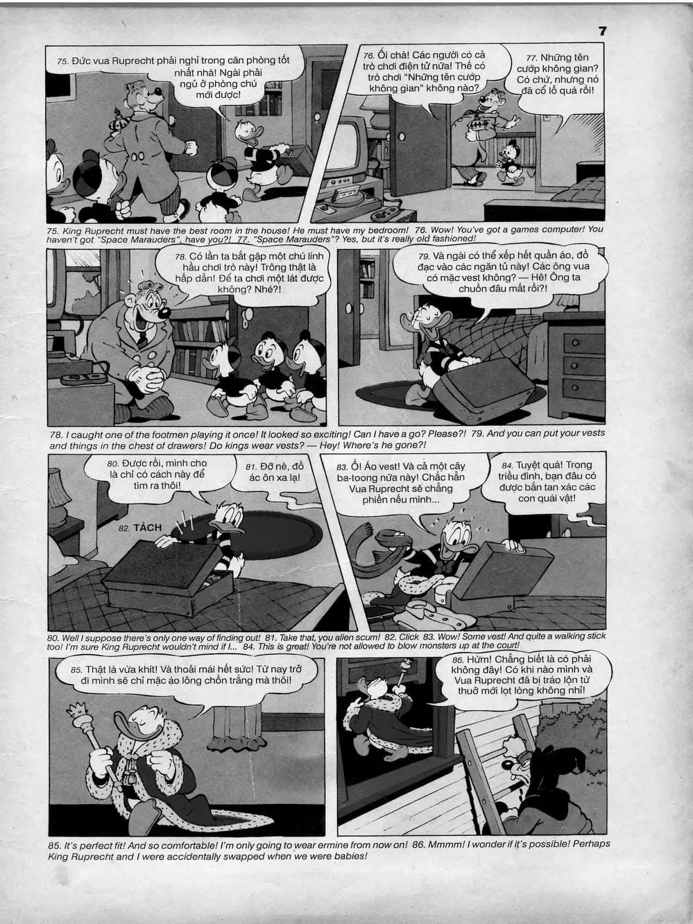 Truyện Tranh Donald Và Bạn Hữu trang 2