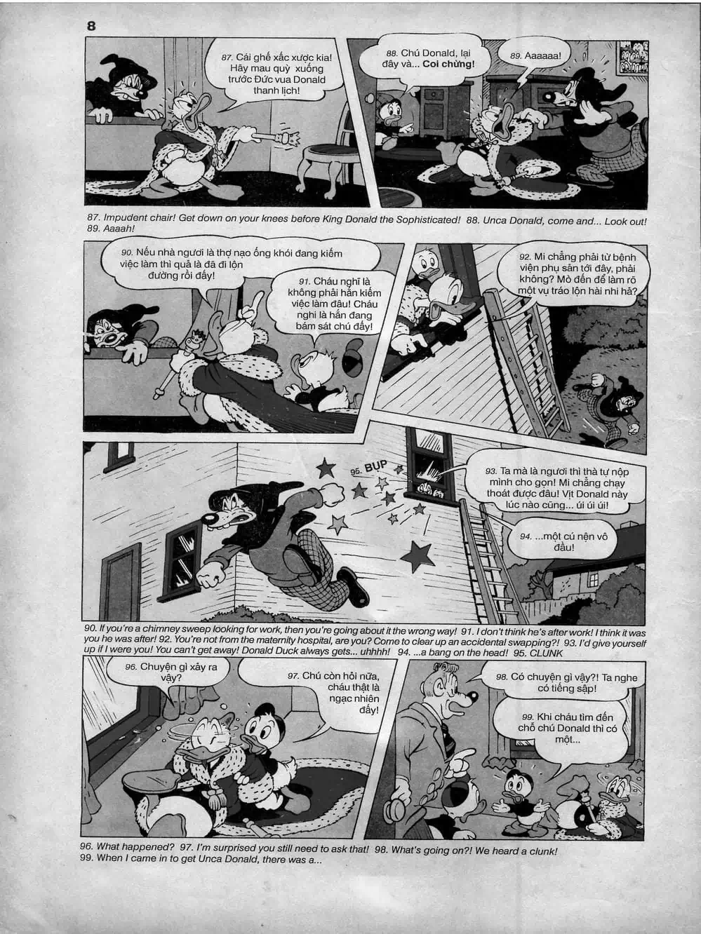 Truyện Tranh Donald Và Bạn Hữu trang 2