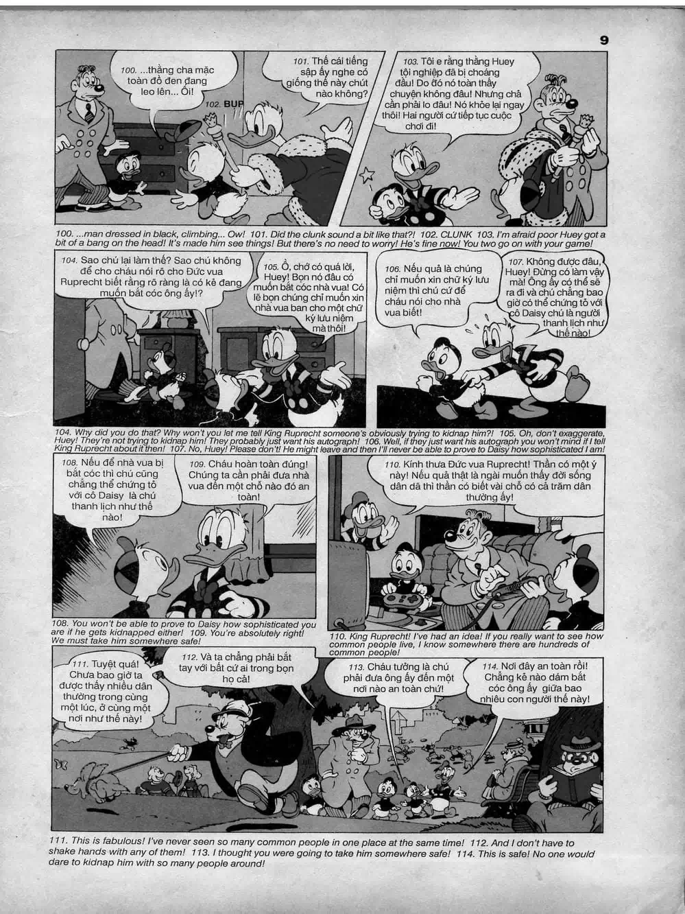 Truyện Tranh Donald Và Bạn Hữu trang 2