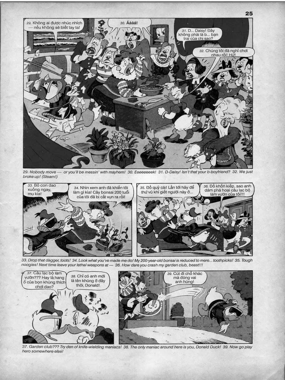 Truyện Tranh Donald Và Bạn Hữu trang 2