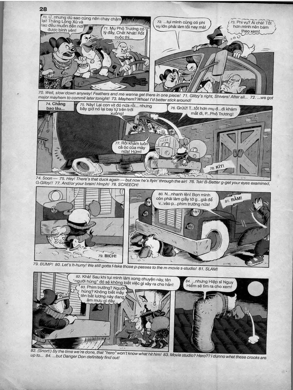 Truyện Tranh Donald Và Bạn Hữu trang 2