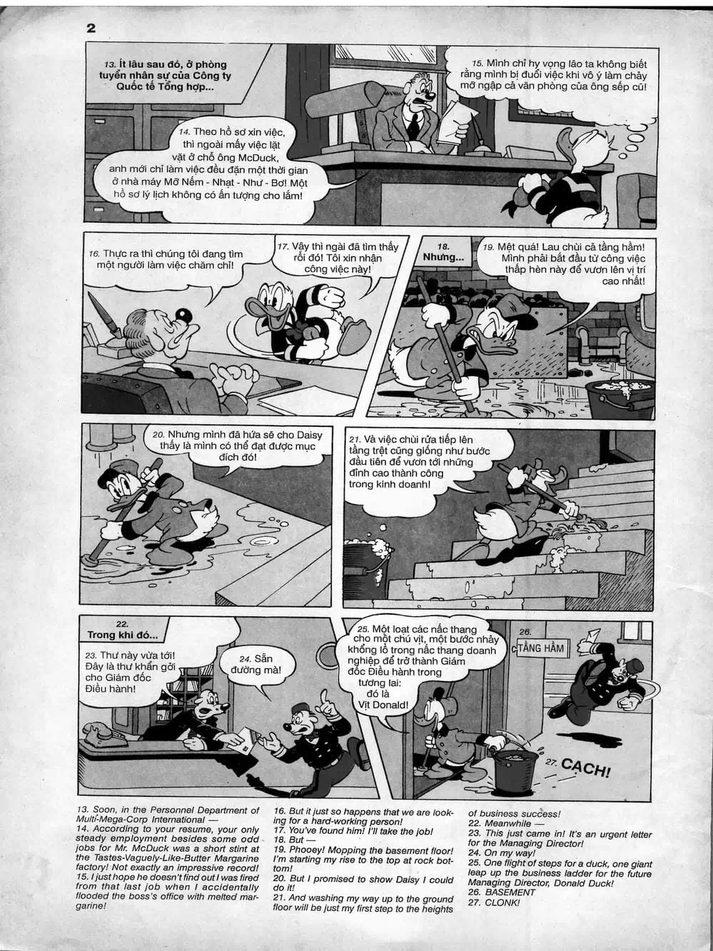 Truyện Tranh Donald Và Bạn Hữu trang 2