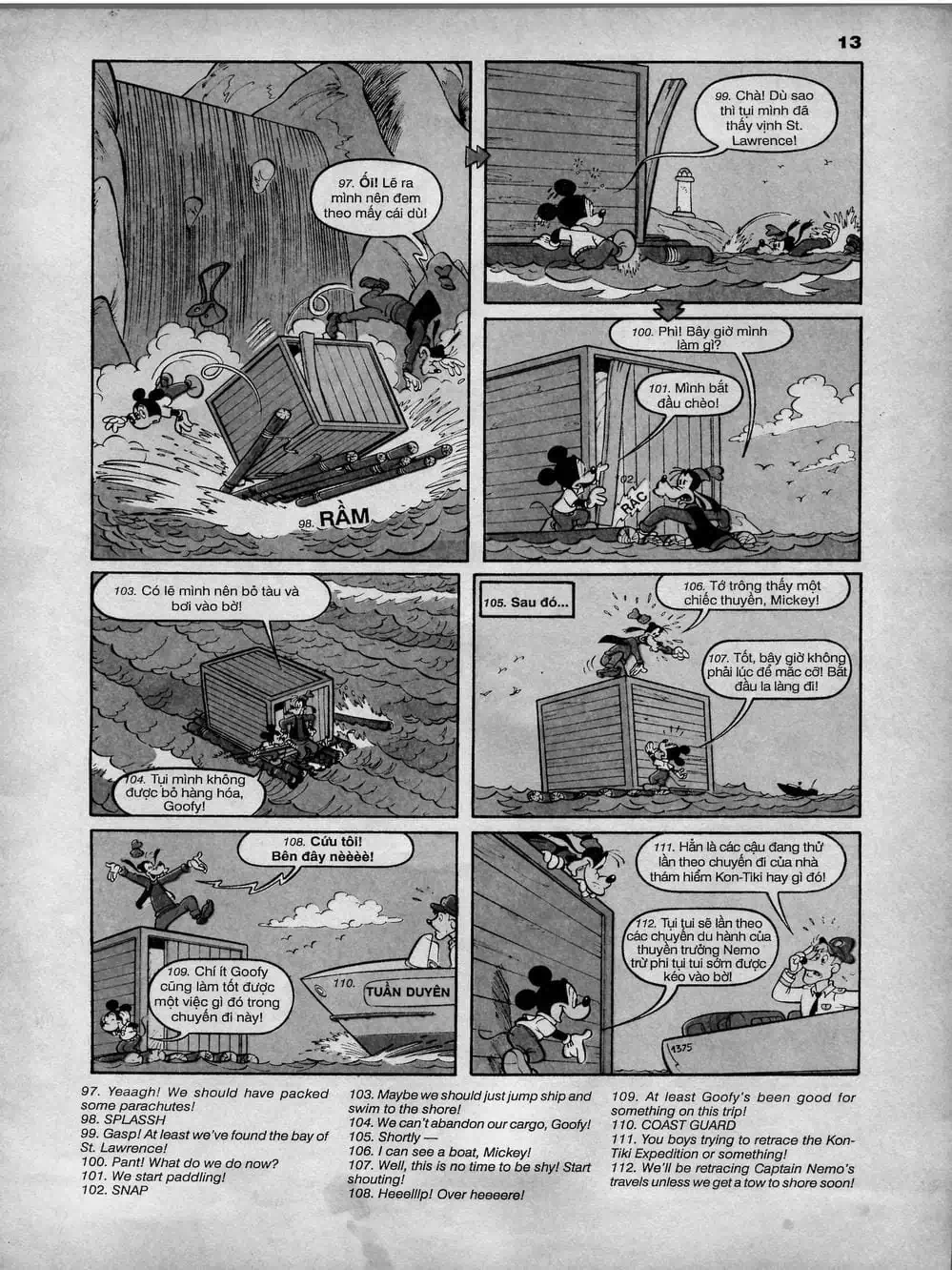 Truyện Tranh Donald Và Bạn Hữu trang 2