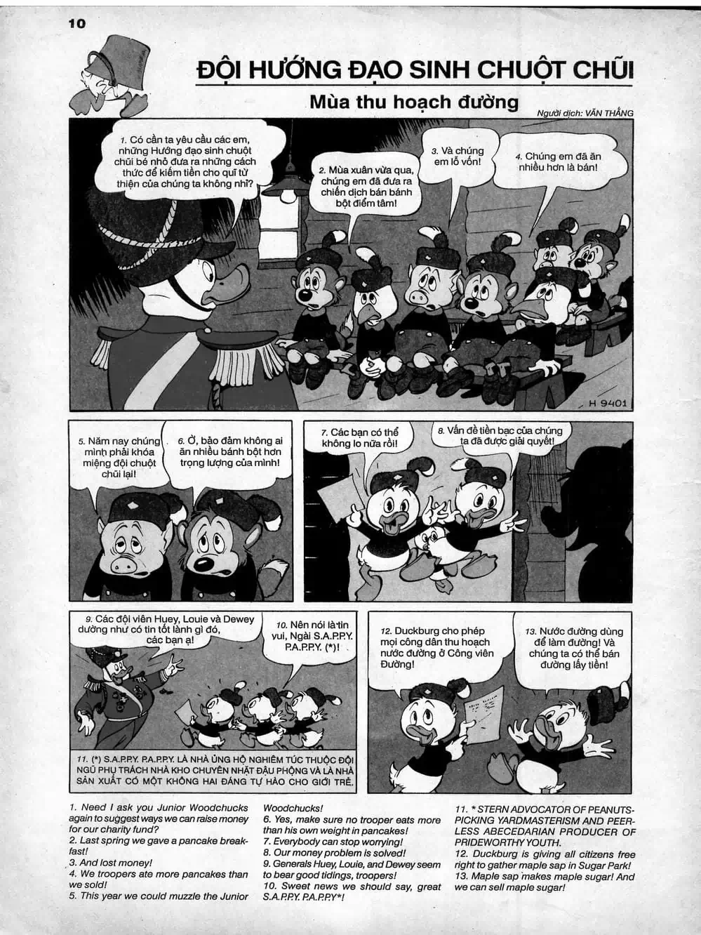 Truyện Tranh Donald Và Bạn Hữu trang 2