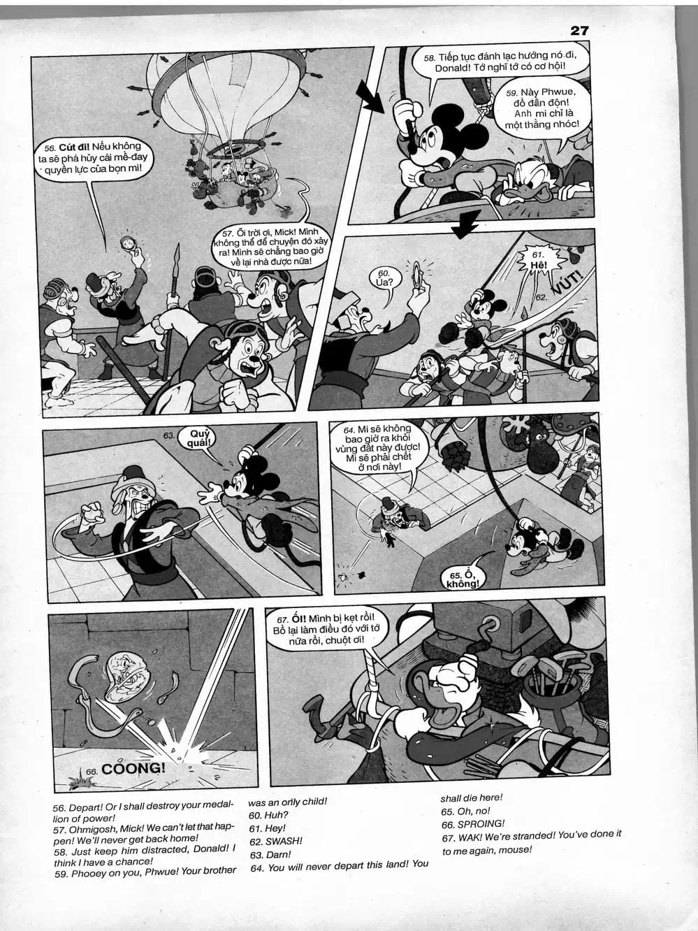 Truyện Tranh Donald Và Bạn Hữu trang 2