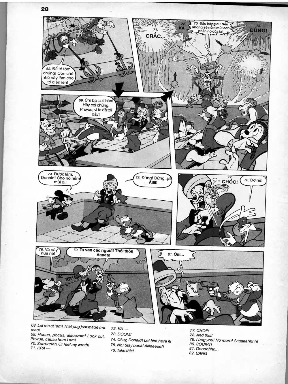 Truyện Tranh Donald Và Bạn Hữu trang 2