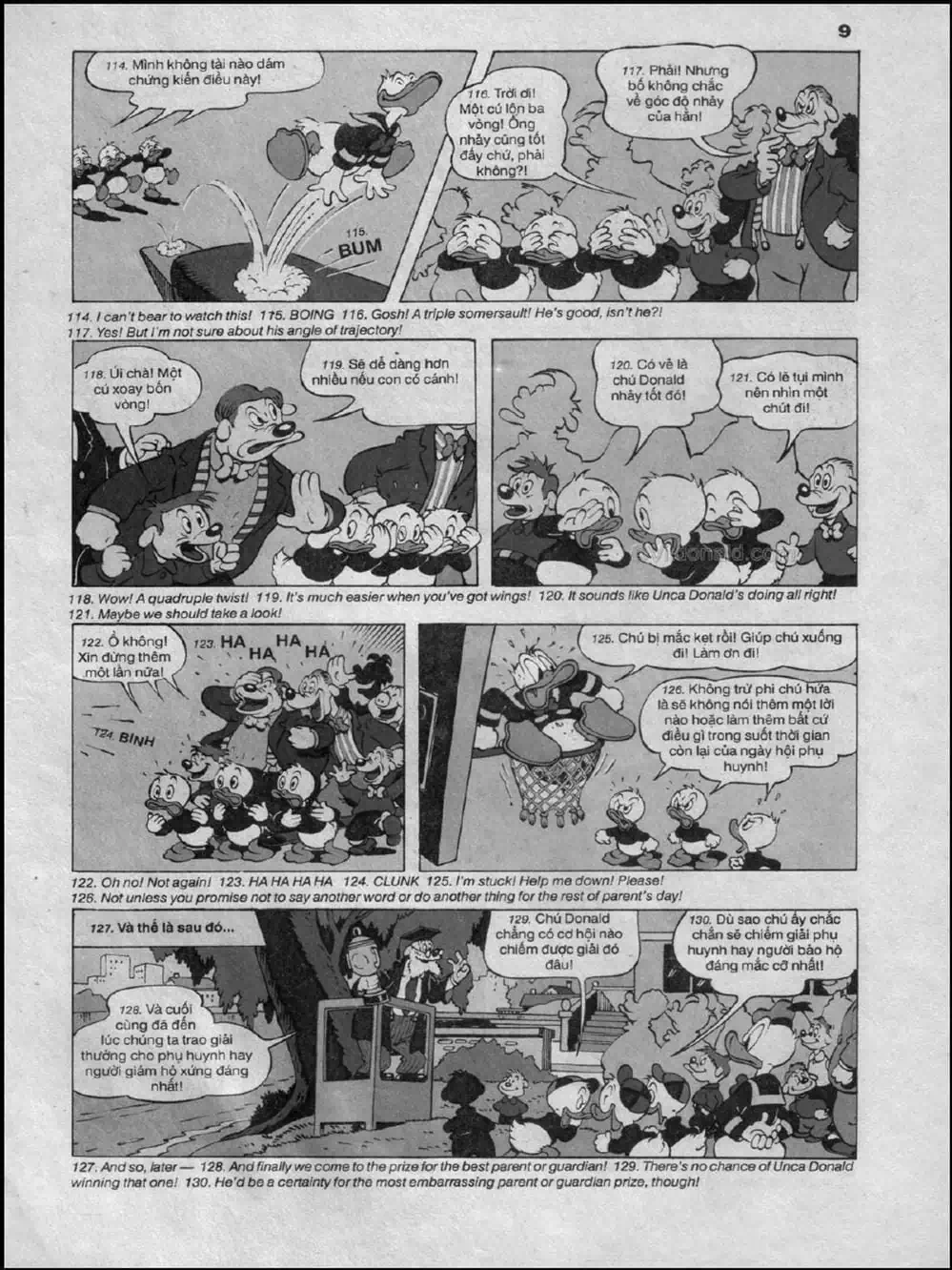 Truyện Tranh Donald Và Bạn Hữu trang 2