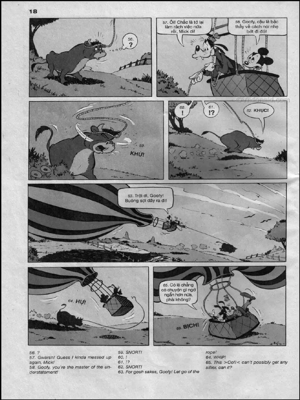 Truyện Tranh Donald Và Bạn Hữu trang 2