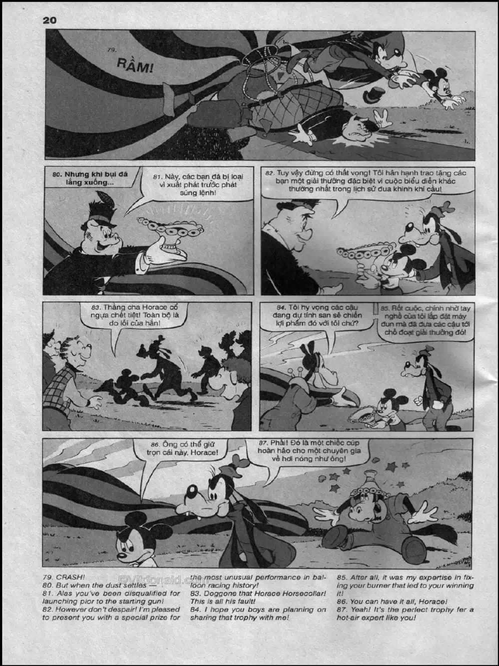 Truyện Tranh Donald Và Bạn Hữu trang 2