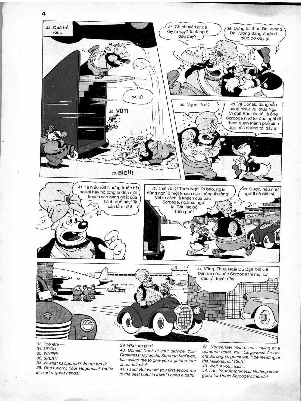 Truyện Tranh Donald Và Bạn Hữu trang 2