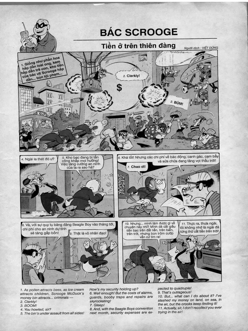 Truyện Tranh Donald Và Bạn Hữu trang 2