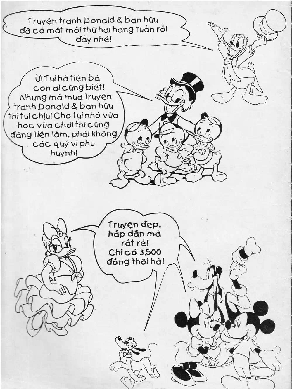 Truyện Tranh Donald Và Bạn Hữu trang 2