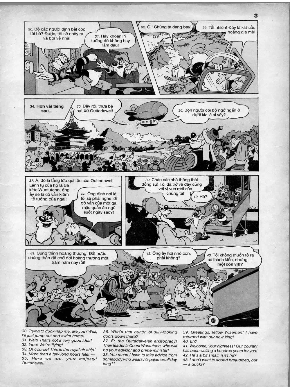 Truyện Tranh Donald Và Bạn Hữu trang 2