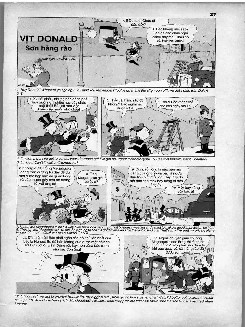 Truyện Tranh Donald Và Bạn Hữu trang 2