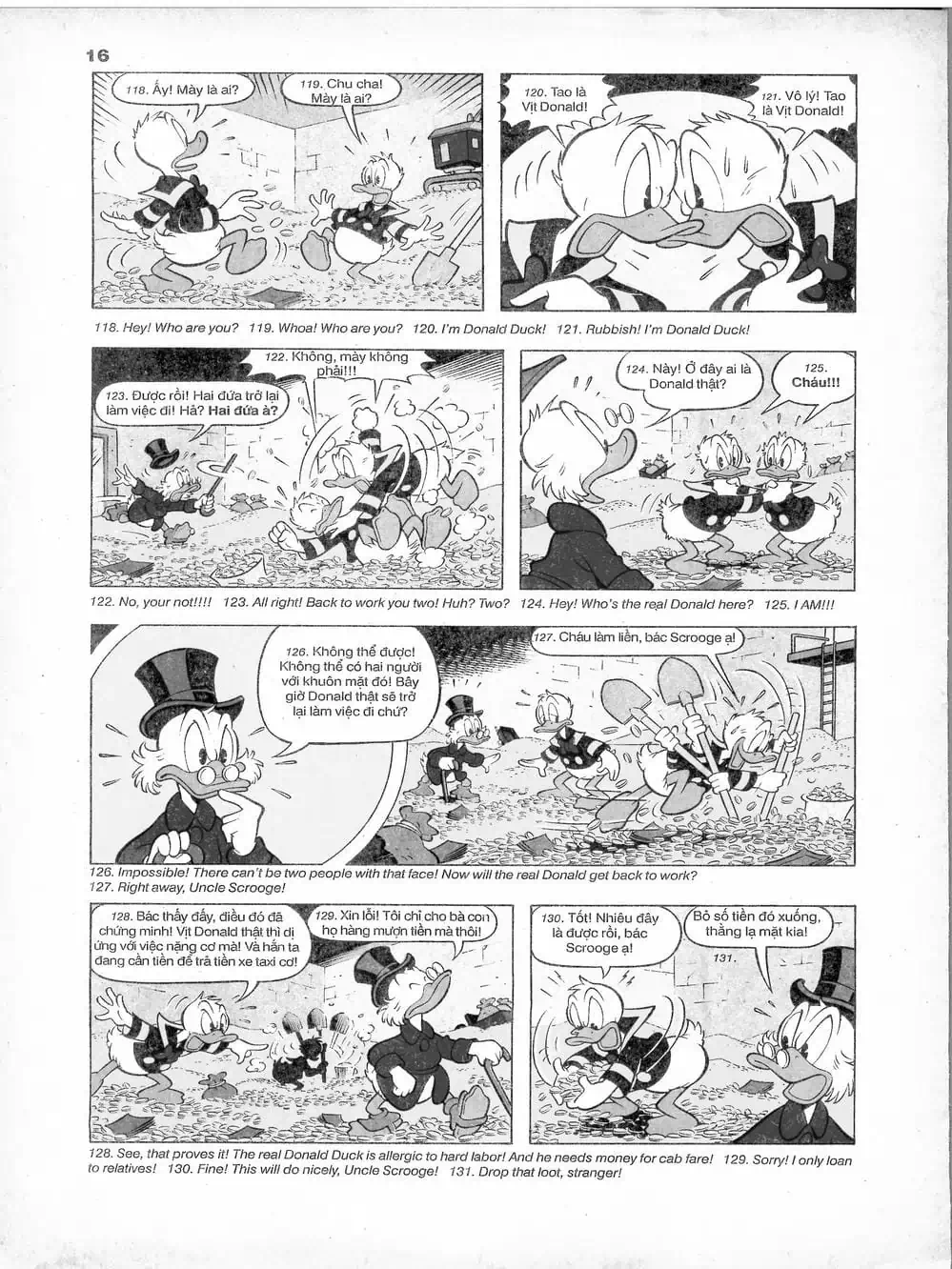 Truyện Tranh Donald Và Bạn Hữu trang 2