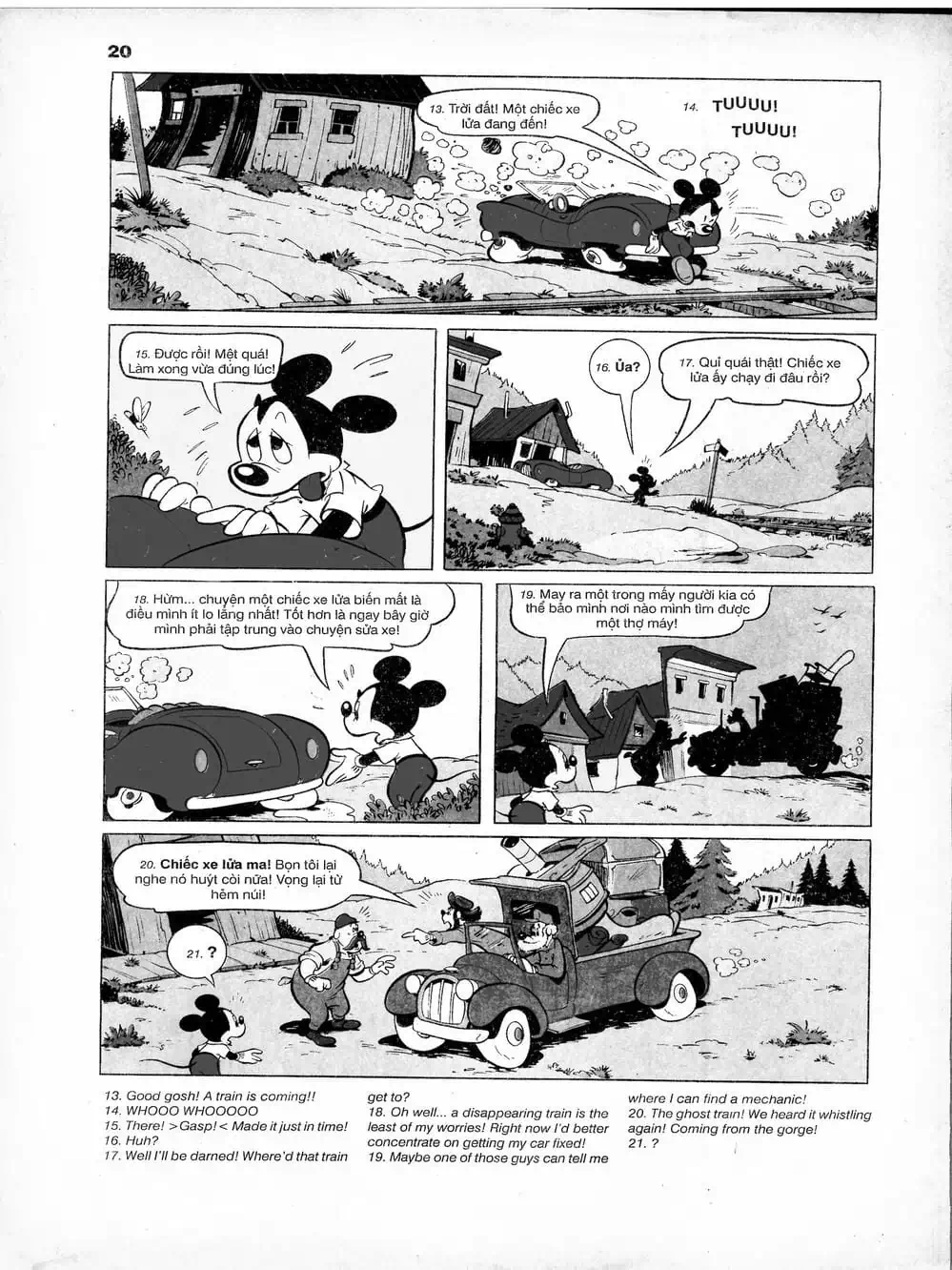Truyện Tranh Donald Và Bạn Hữu trang 2