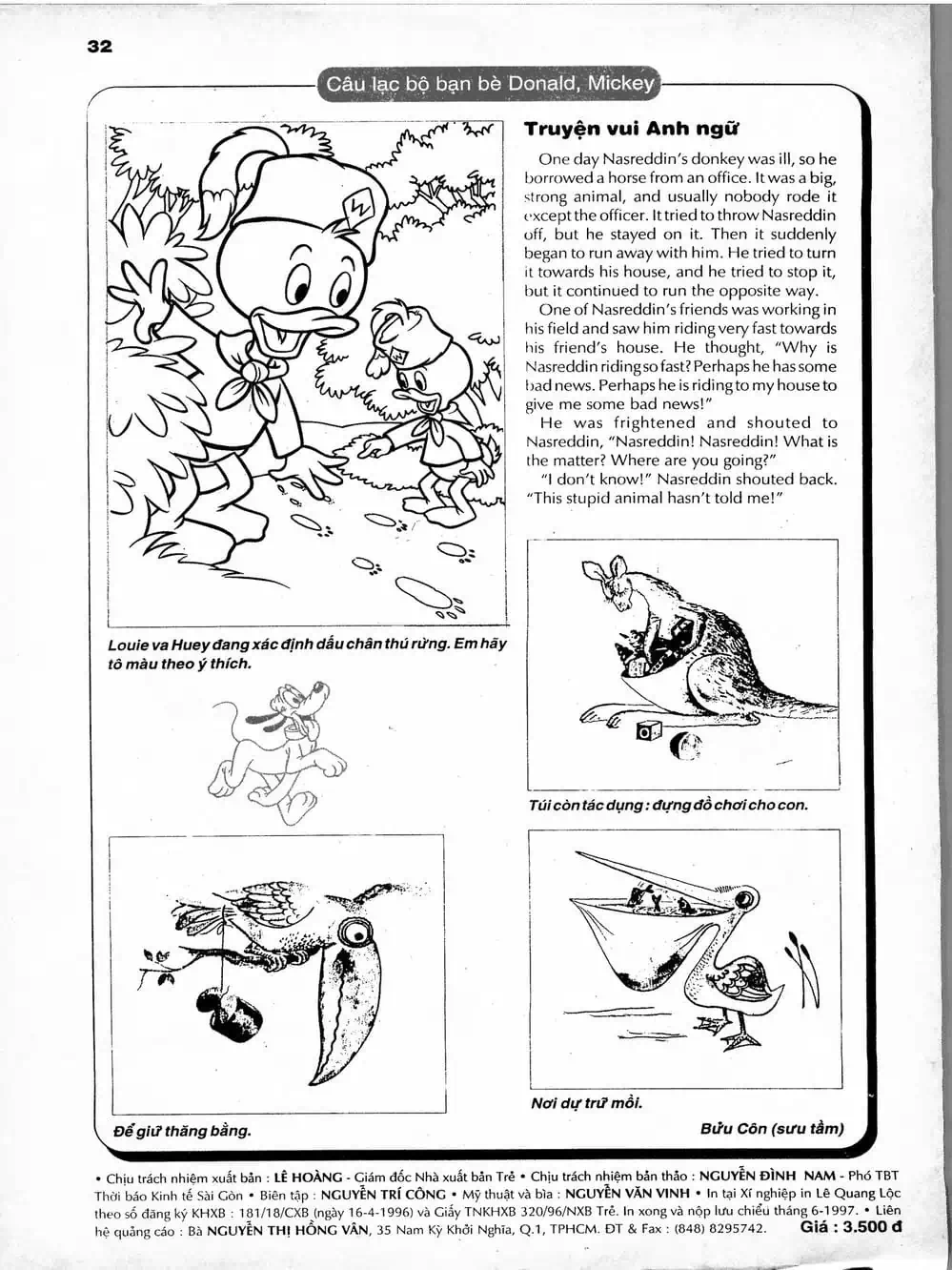 Truyện Tranh Donald Và Bạn Hữu trang 2
