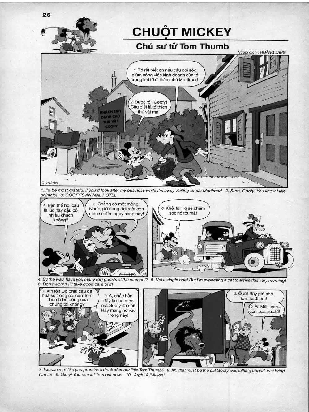 Truyện Tranh Donald Và Bạn Hữu trang 2