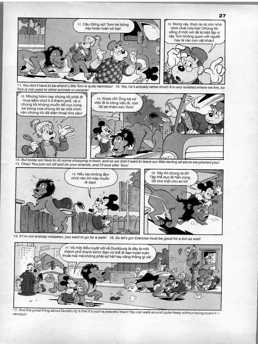Truyện Tranh Donald Và Bạn Hữu trang 2