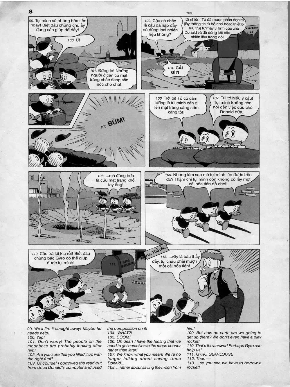 Truyện Tranh Donald Và Bạn Hữu trang 2