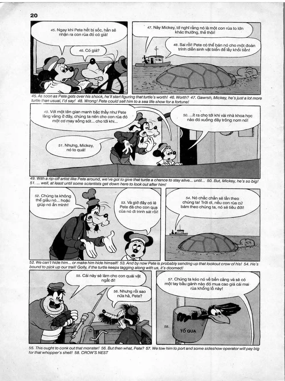 Truyện Tranh Donald Và Bạn Hữu trang 2