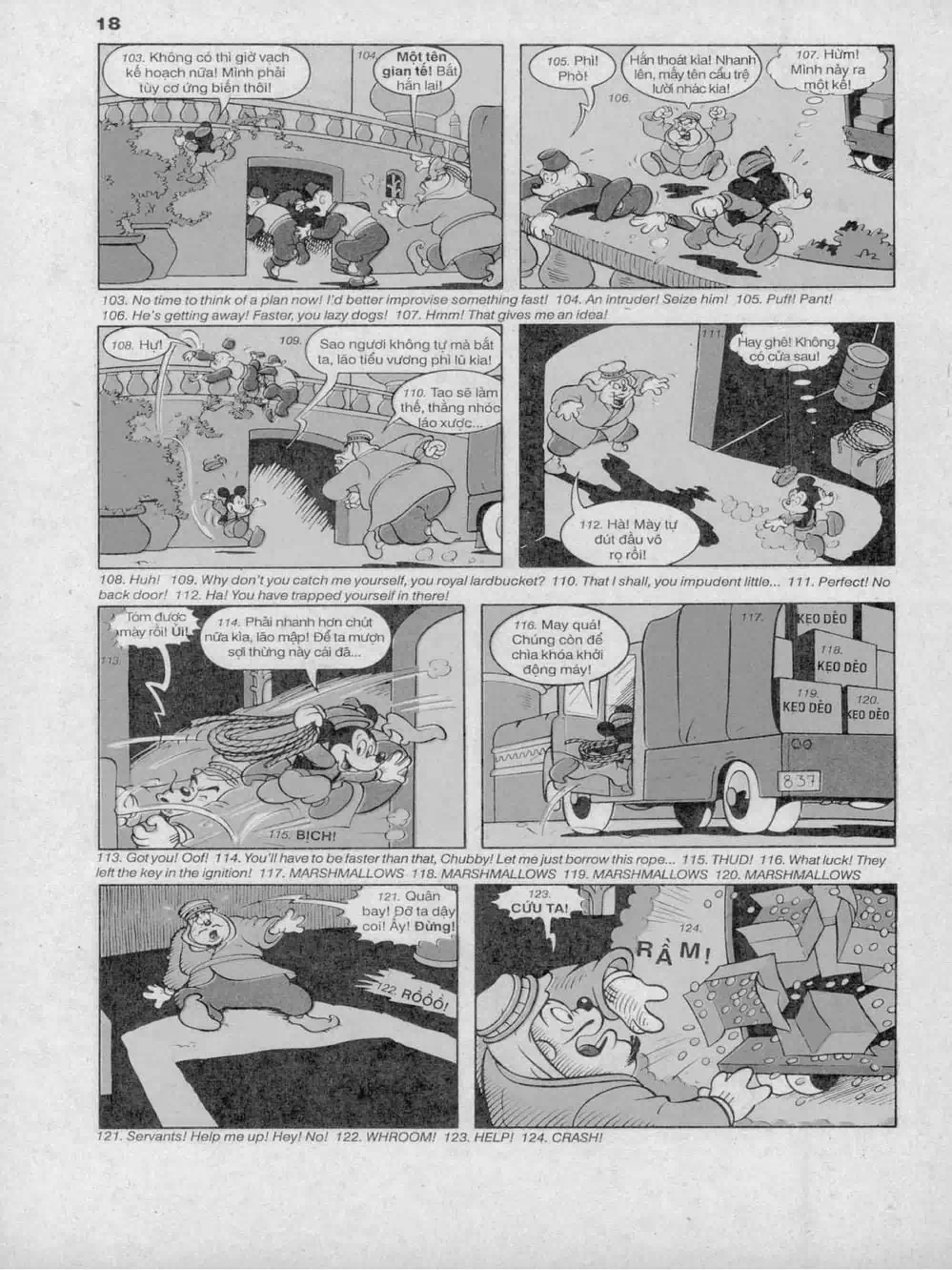 Truyện Tranh Donald Và Bạn Hữu trang 2