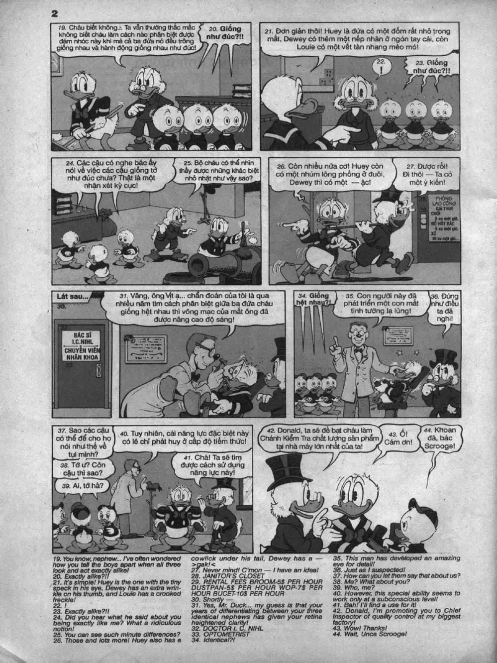 Truyện Tranh Donald Và Bạn Hữu trang 2