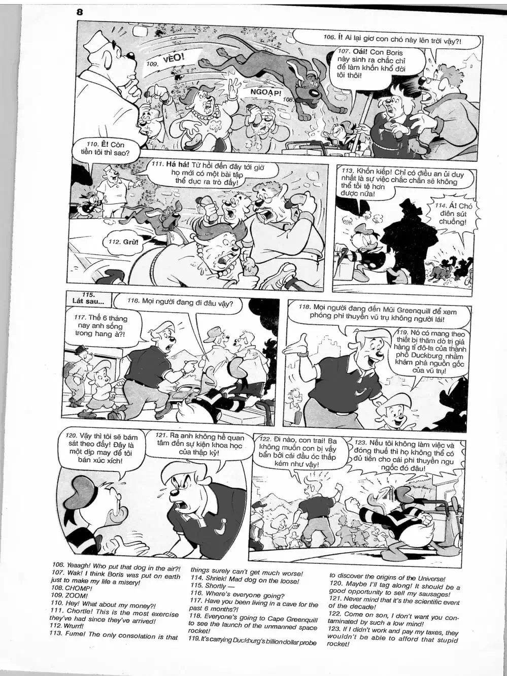 Truyện Tranh Donald Và Bạn Hữu trang 2