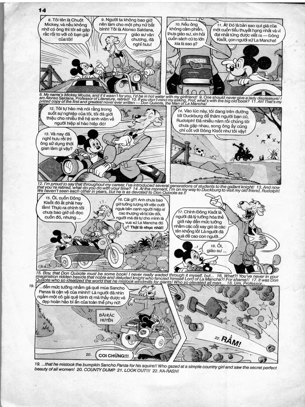 Truyện Tranh Donald Và Bạn Hữu trang 2