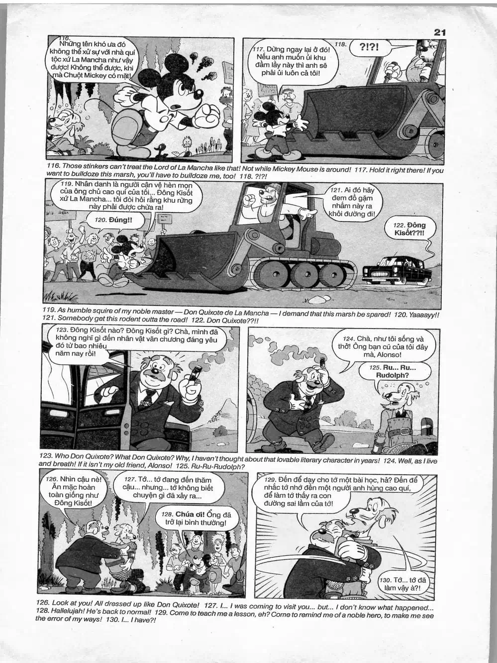 Truyện Tranh Donald Và Bạn Hữu trang 2