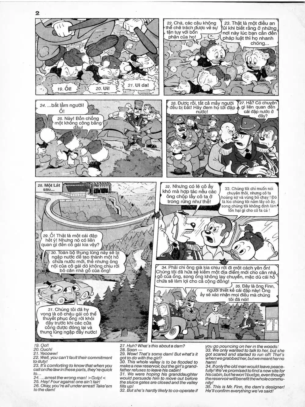 Truyện Tranh Donald Và Bạn Hữu trang 2