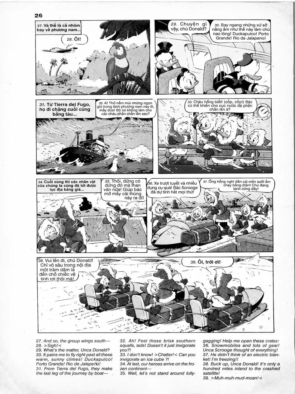 Truyện Tranh Donald Và Bạn Hữu trang 2