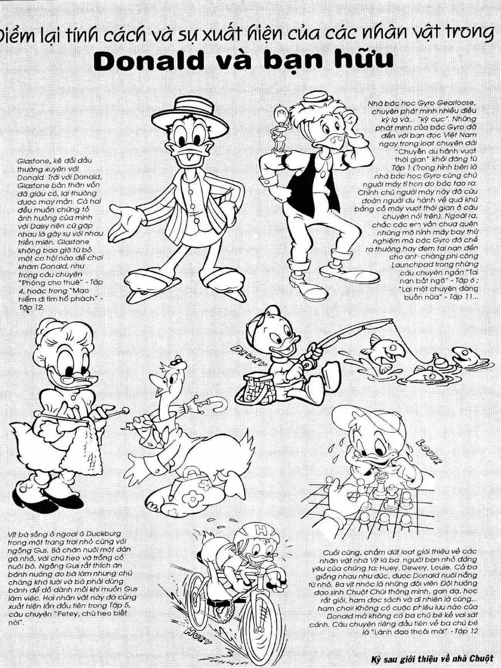 Truyện Tranh Donald Và Bạn Hữu trang 2