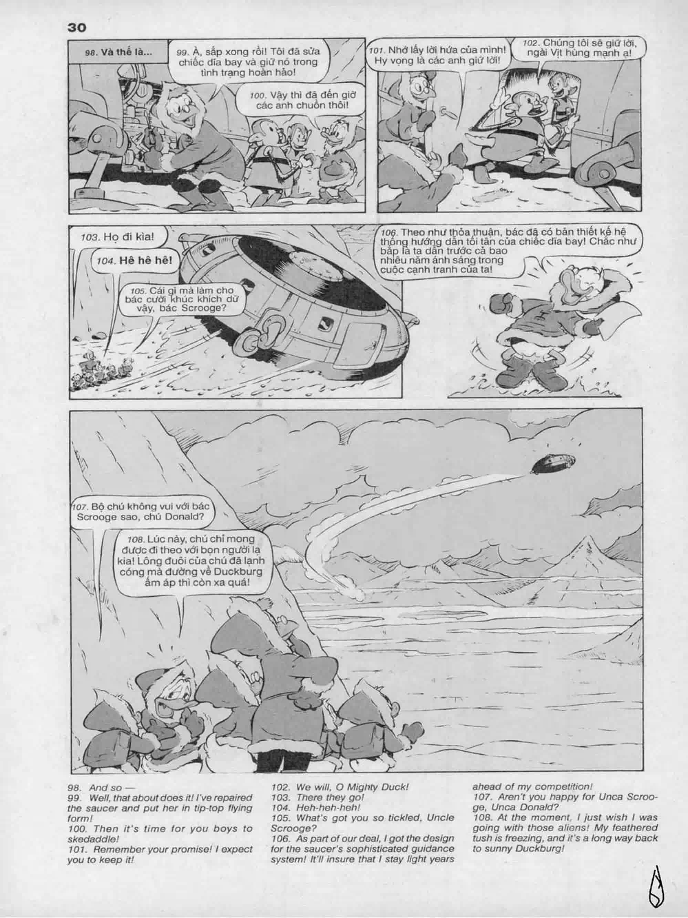 Truyện Tranh Donald Và Bạn Hữu trang 2