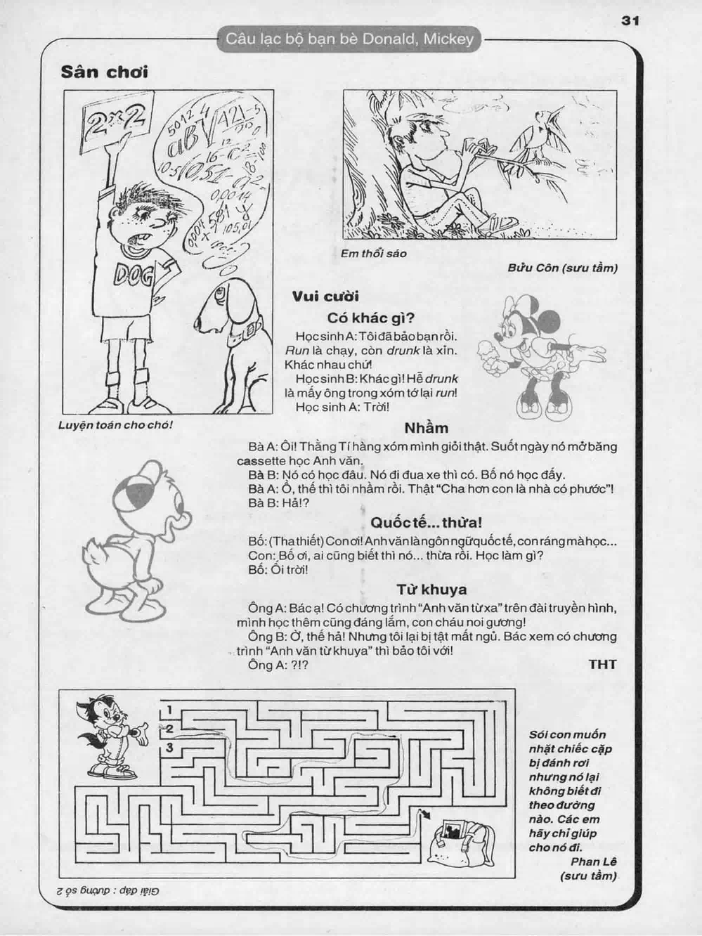 Truyện Tranh Donald Và Bạn Hữu trang 2