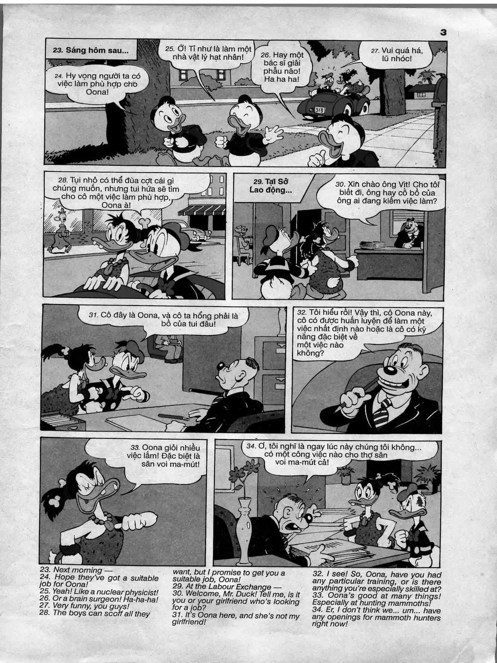Truyện Tranh Donald Và Bạn Hữu trang 2