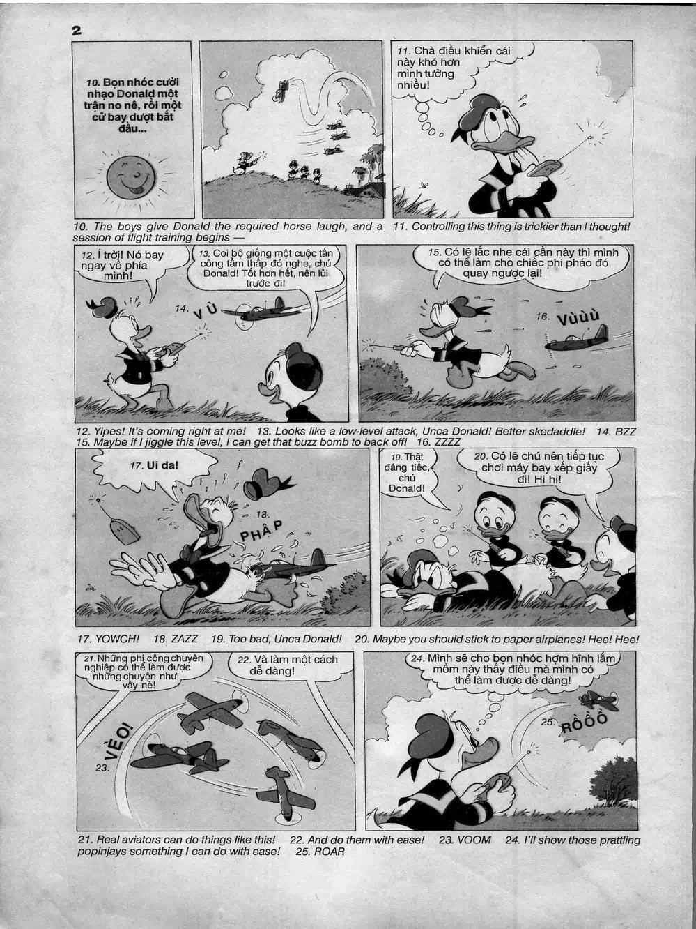 Truyện Tranh Donald Và Bạn Hữu trang 2
