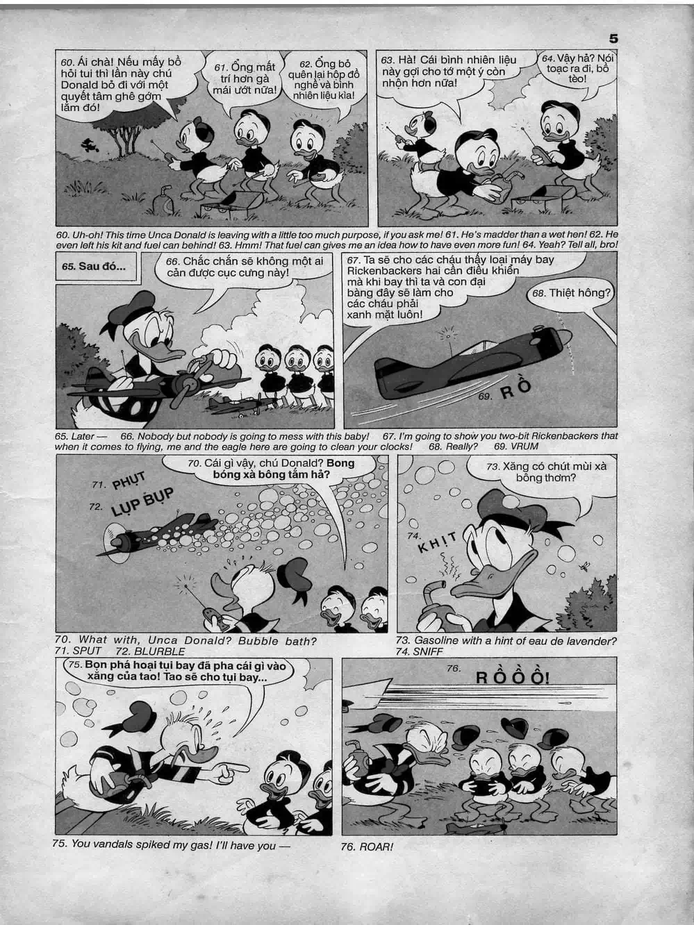 Truyện Tranh Donald Và Bạn Hữu trang 2