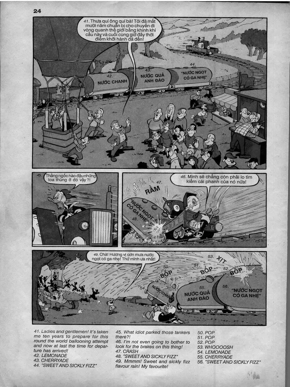 Truyện Tranh Donald Và Bạn Hữu trang 2