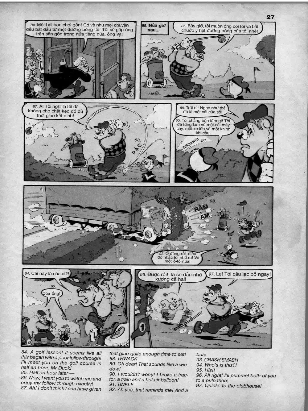 Truyện Tranh Donald Và Bạn Hữu trang 2