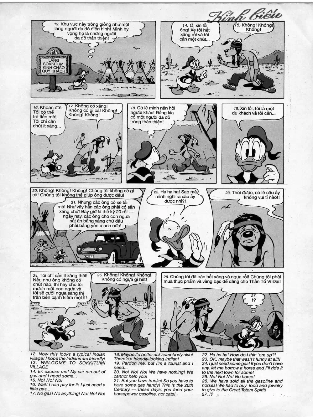 Truyện Tranh Donald Và Bạn Hữu trang 2