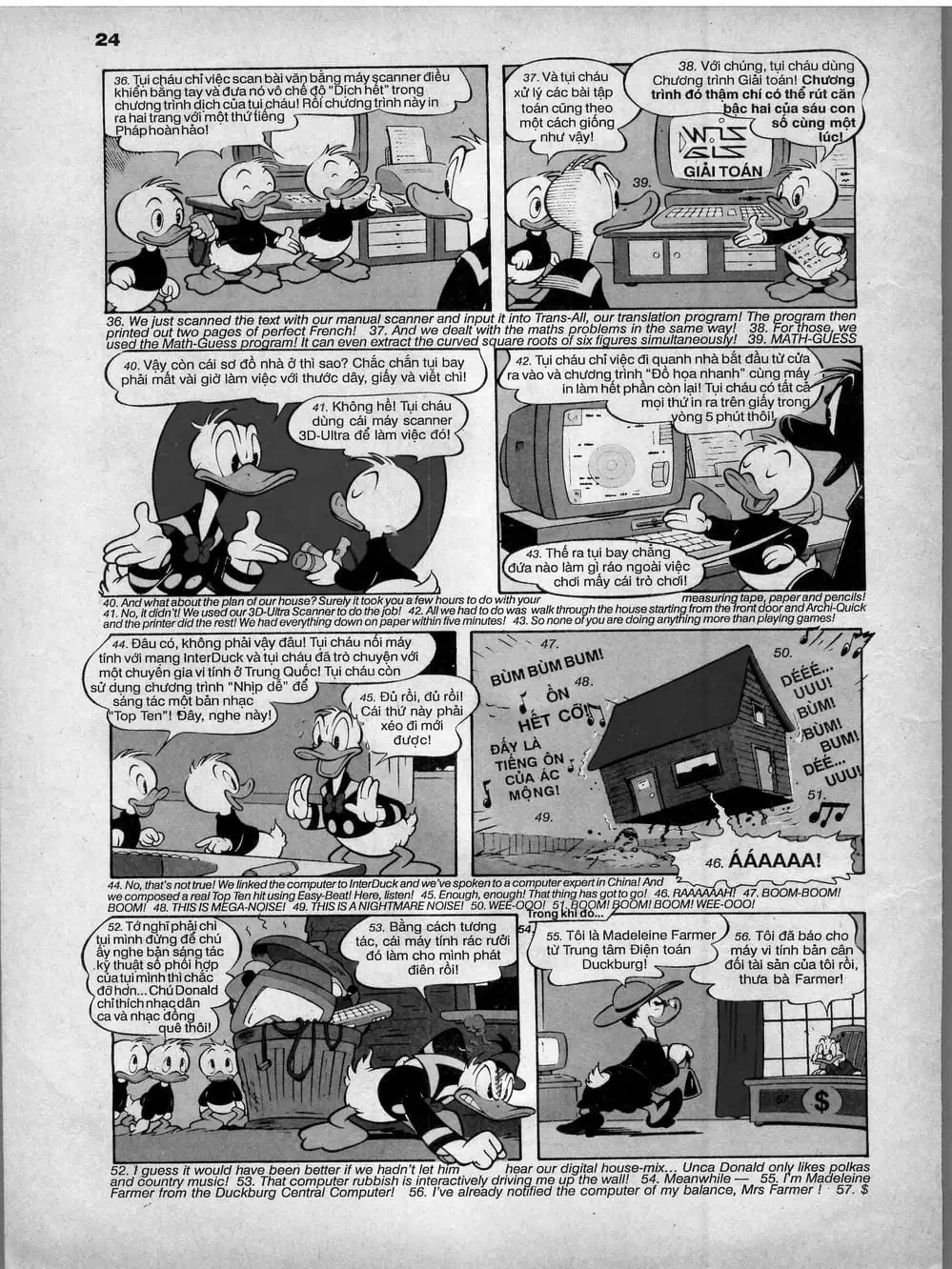 Truyện Tranh Donald Và Bạn Hữu trang 2