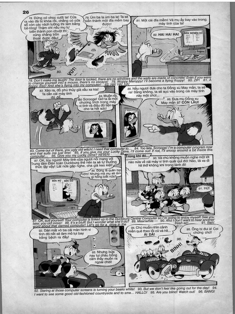 Truyện Tranh Donald Và Bạn Hữu trang 2