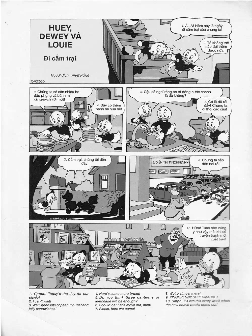 Truyện Tranh Donald Và Bạn Hữu trang 2