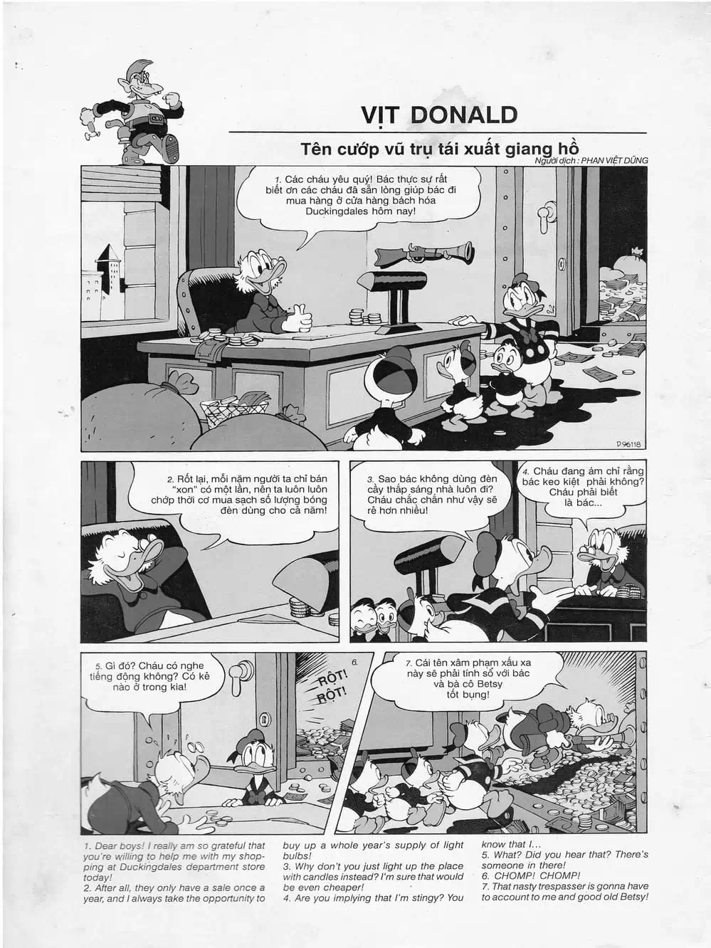 Truyện Tranh Donald Và Bạn Hữu trang 2