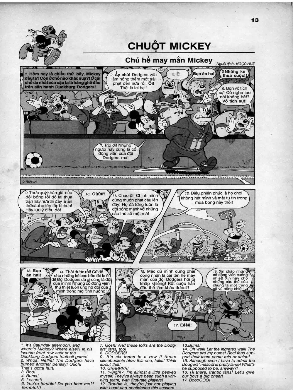 Truyện Tranh Donald Và Bạn Hữu trang 2