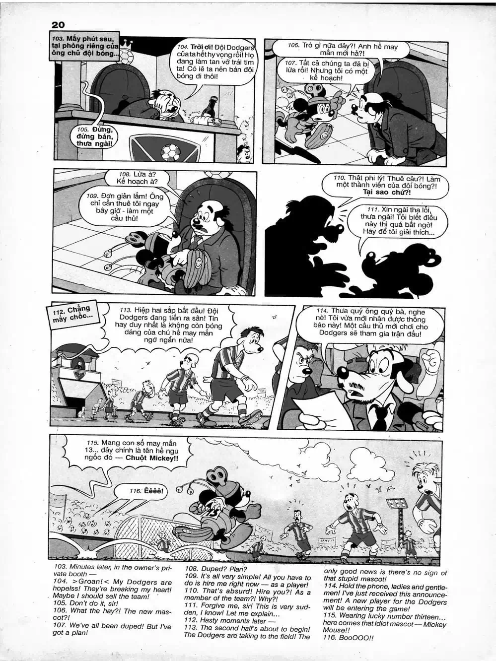 Truyện Tranh Donald Và Bạn Hữu trang 2